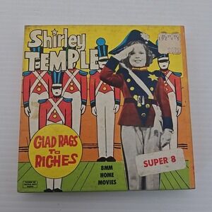 Shirley Temple Glad Rags to Riches 8mm Film‎